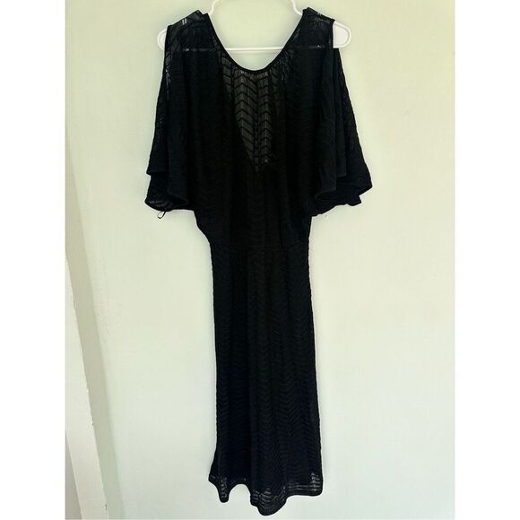 Missoni Dresses & Skirts - Missoni women’s black knit zig zag dress, size 38 (US 2)